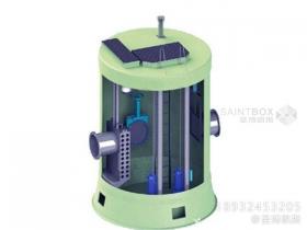 玻璃鋼智能型一體化預(yù)制泵站，污水提升泵站廠家，污水提升一體化水箱