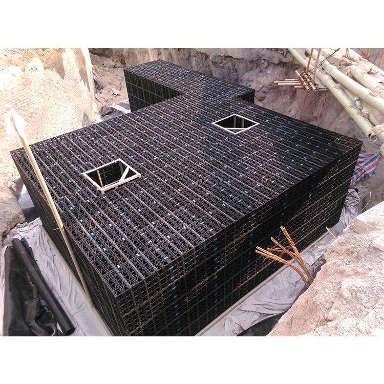 pp雨水收集、蓄水模塊工藝流程及工作原理